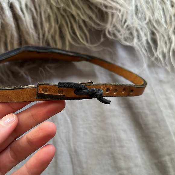 leather visor - Picture 4 of 5